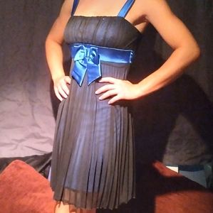 Taboo short black/blue formal dress